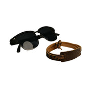Strap de lentes de cuero Animal Print