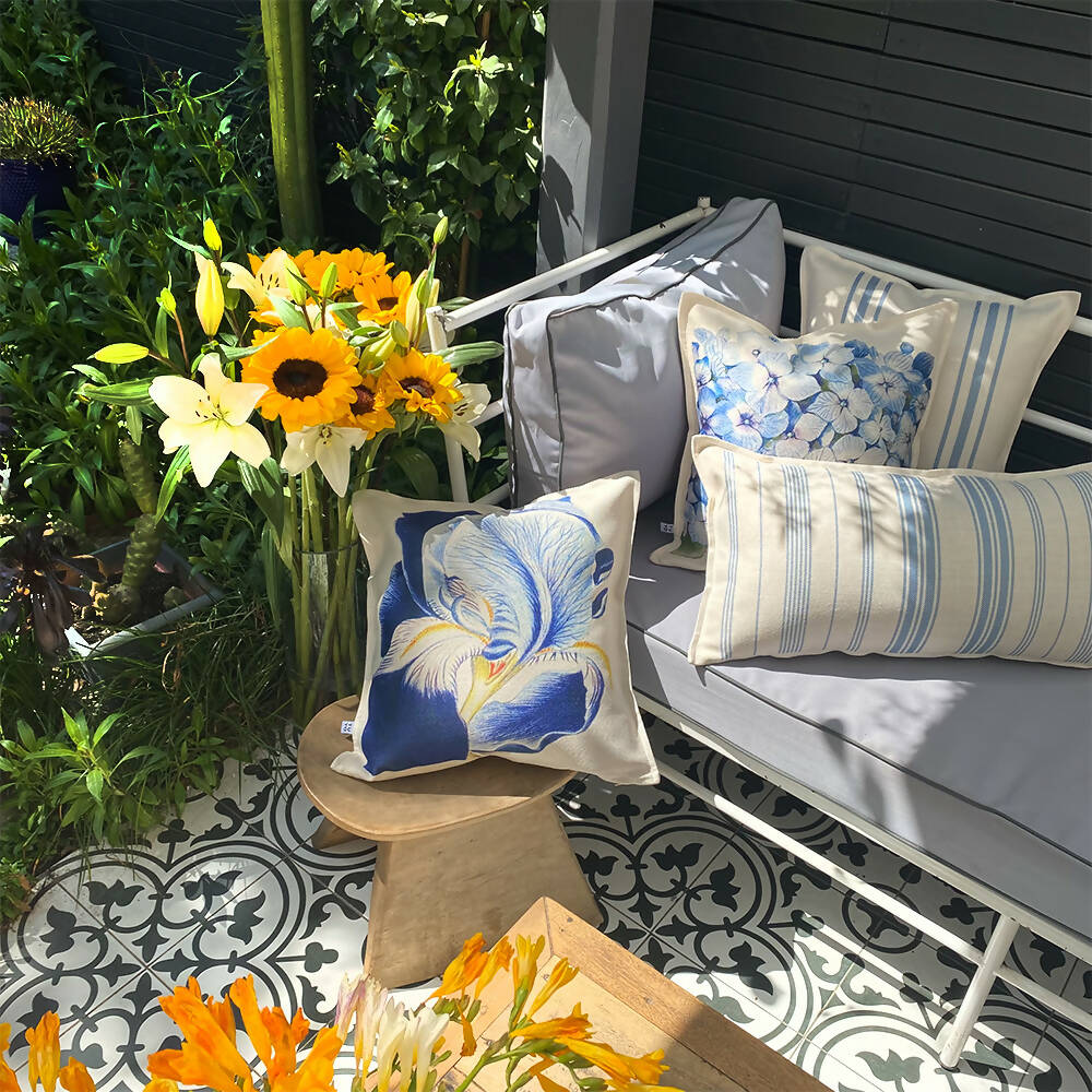 Cojín Frenchline blue - 70 x 35