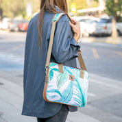 Bolso de notebook sustentable 13" y 14" pulgadas botánico Paper Home