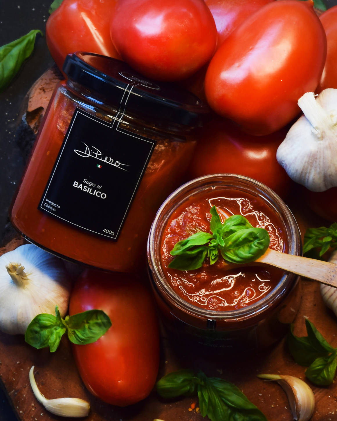 Sugo al Basilico - Salsa de tomate y albahaca