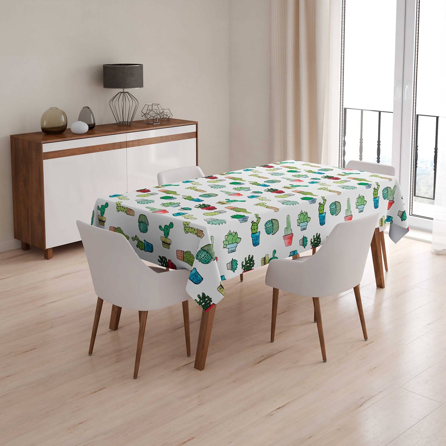 Mantel Antimanchas Cactus
