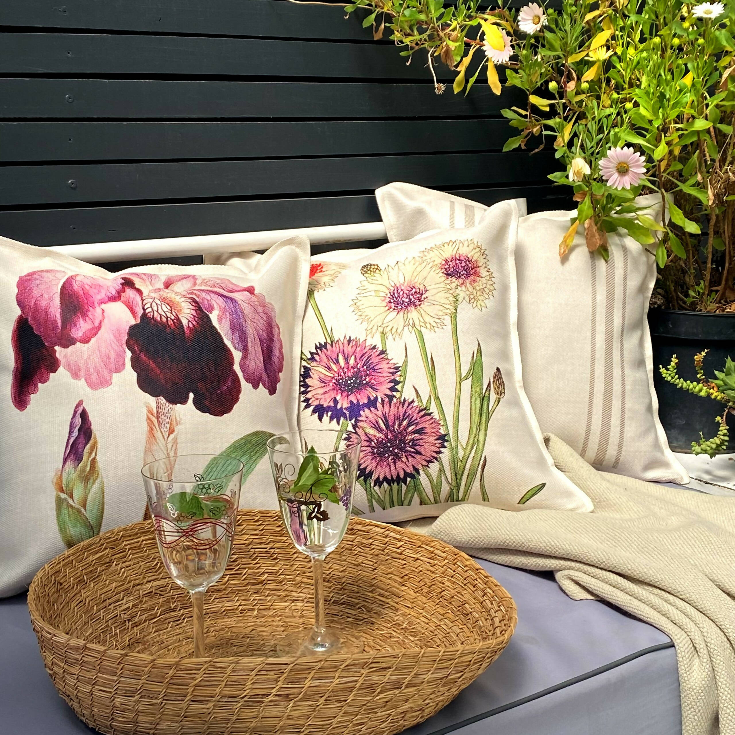 Cojín Frenchlines Sand 1 - 45 x 45