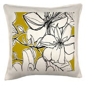 Cojín Flores en Neutro 2 - 45 x 45