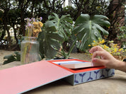 Caja Mar Botánico con 44 láminas para colorear