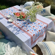 Camino de mesa velo organza Octopus