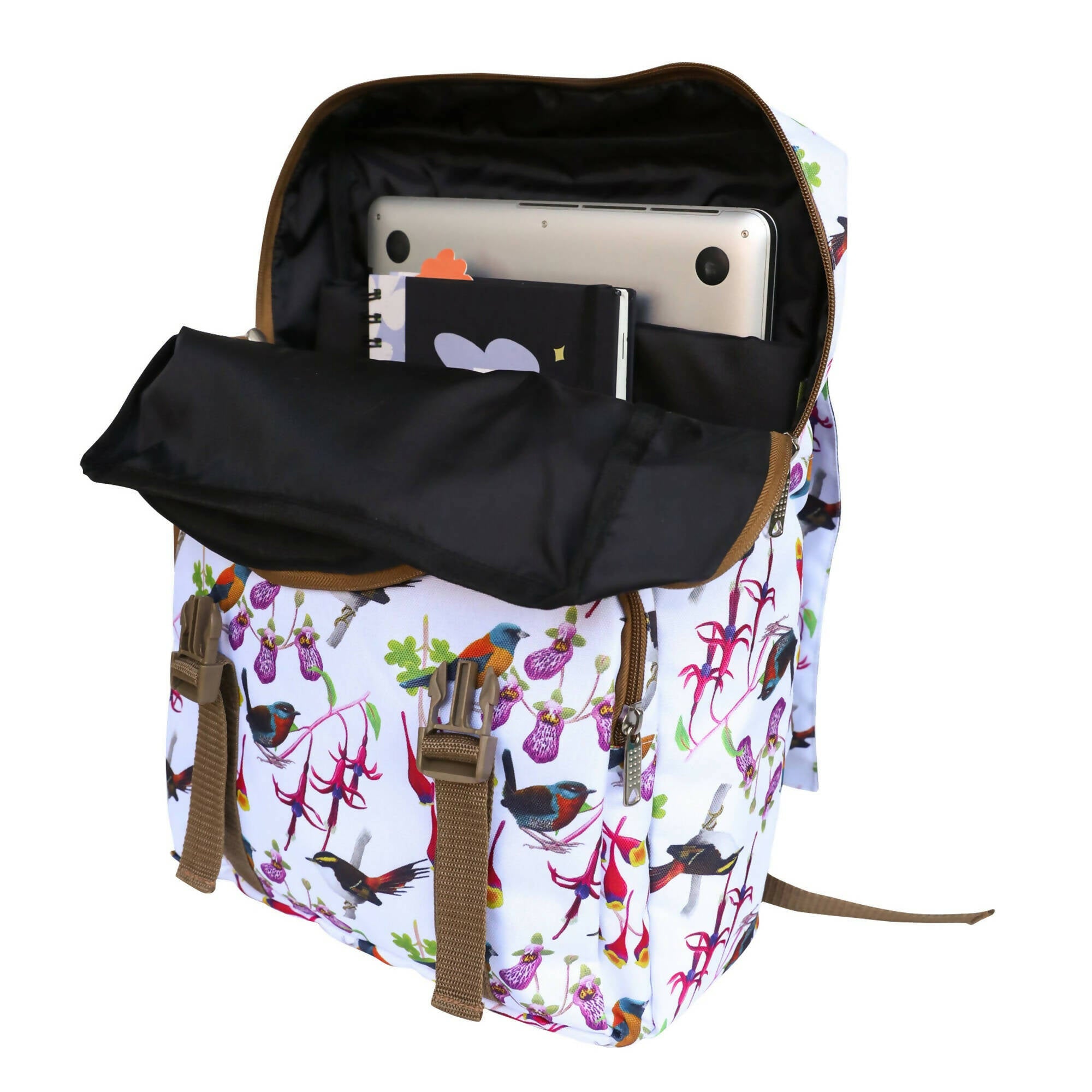 Mochila Notebook 15" Sustentable. Diseño Sur de Chile.