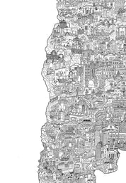 Argentina a Mano - Lámina - Mappin