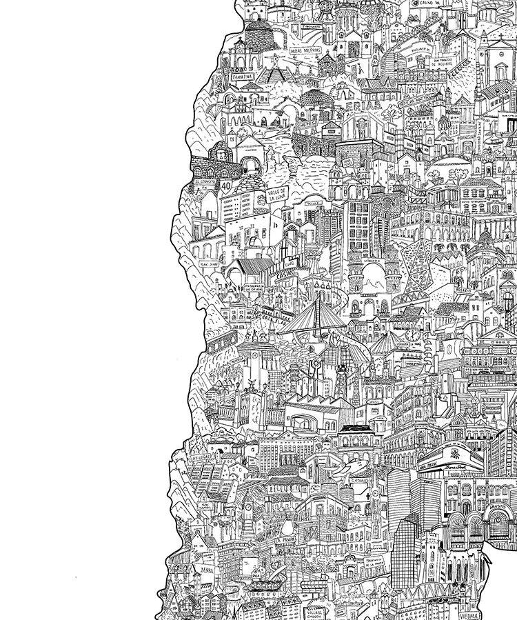 Argentina a Mano - Lámina - Mappin