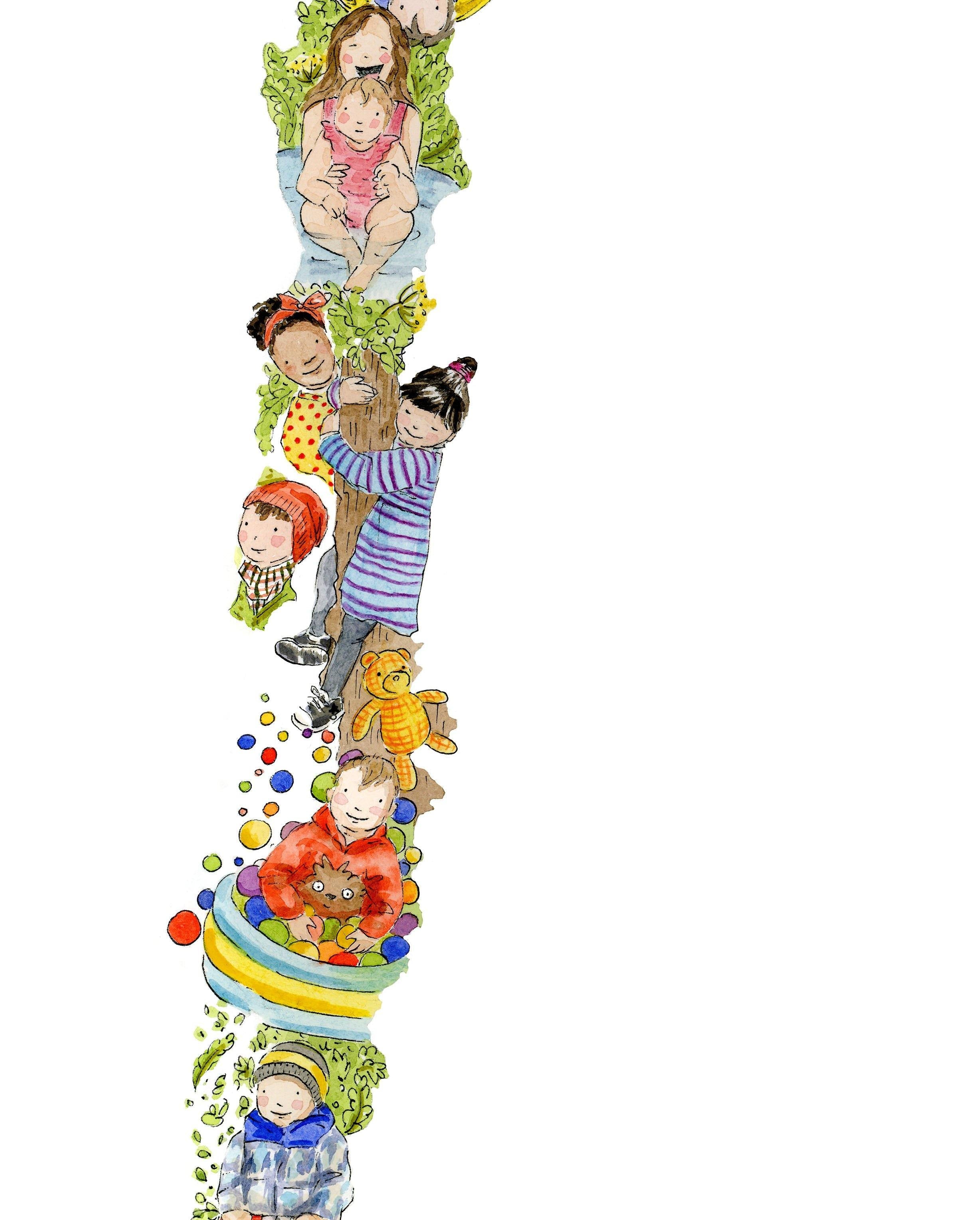 Mapa de la Infancia - Lámina - Mappin