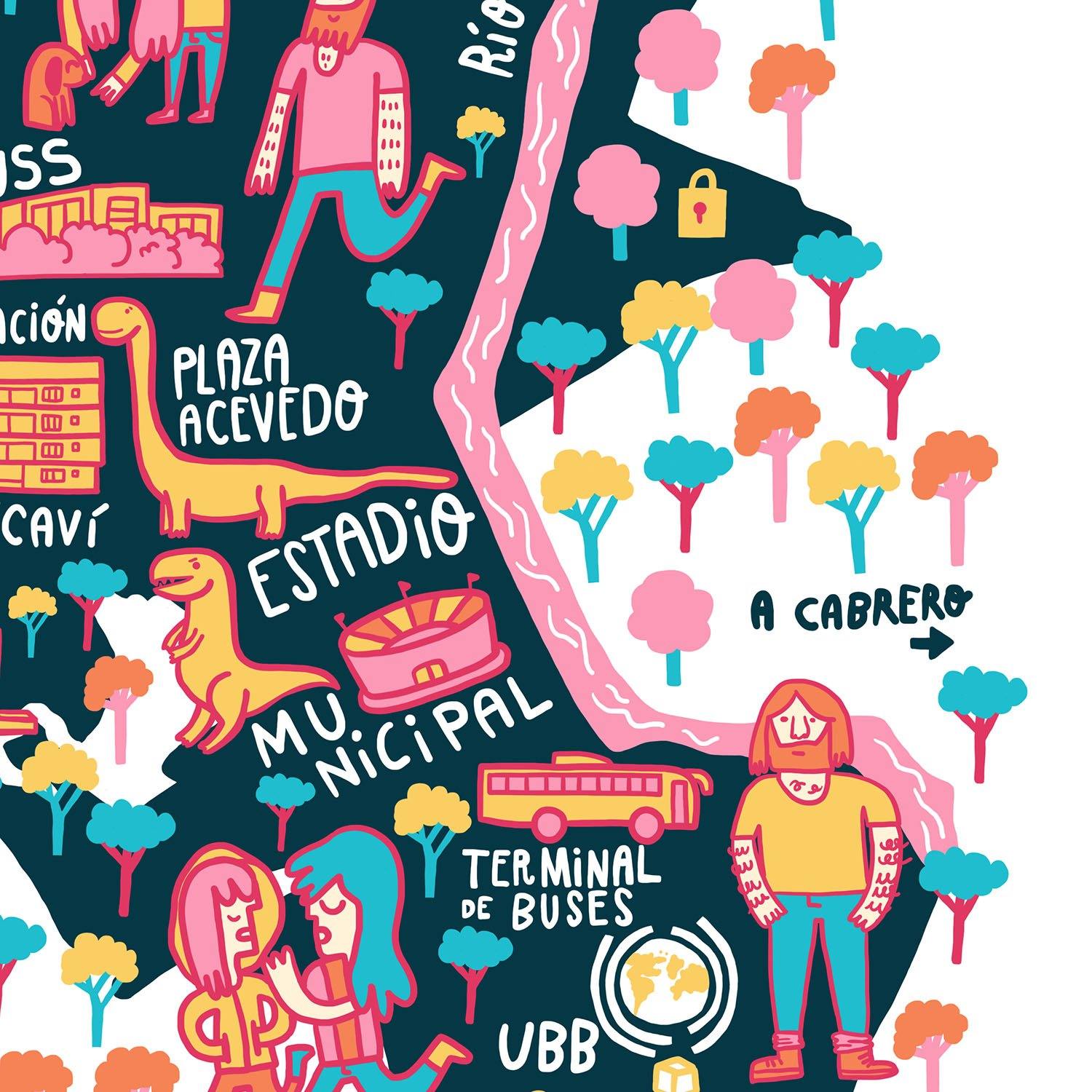 Concepción Ilustrado - Lámina - Mappin