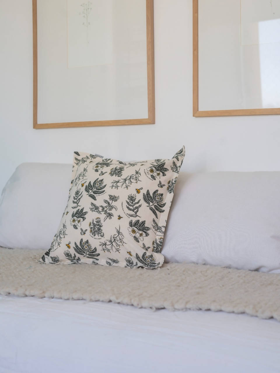 Funda Cojín Polinización