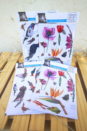 Set de Stickers Troquelados (4 láminas)