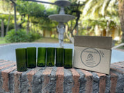 Stoneglass sixpack vasos verdes