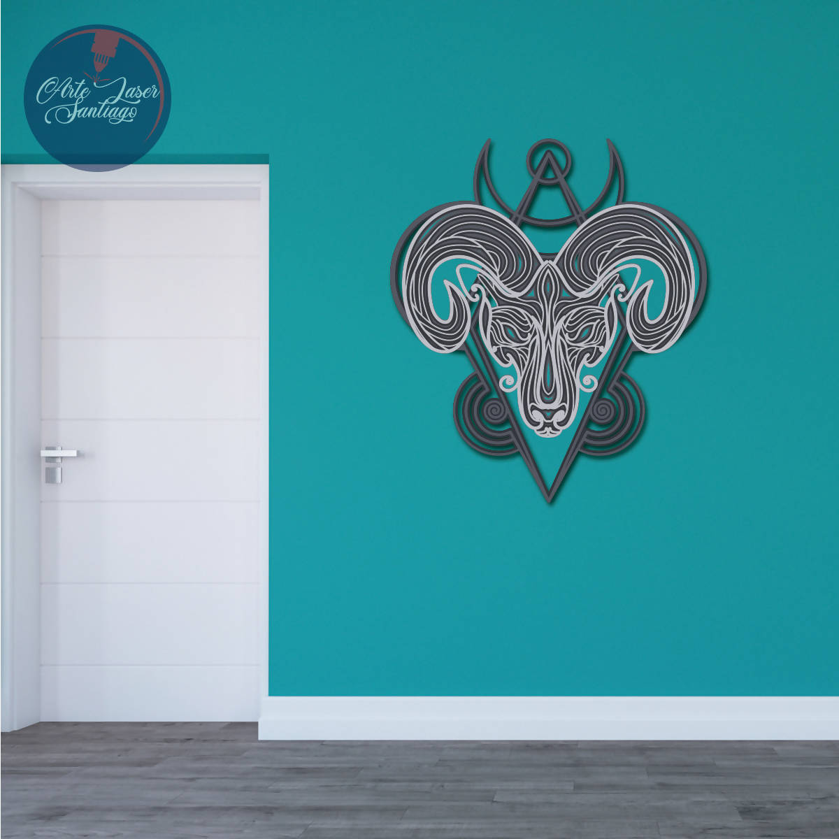 (A PEDIDO) Cuadro signo ZODIACO - Aries