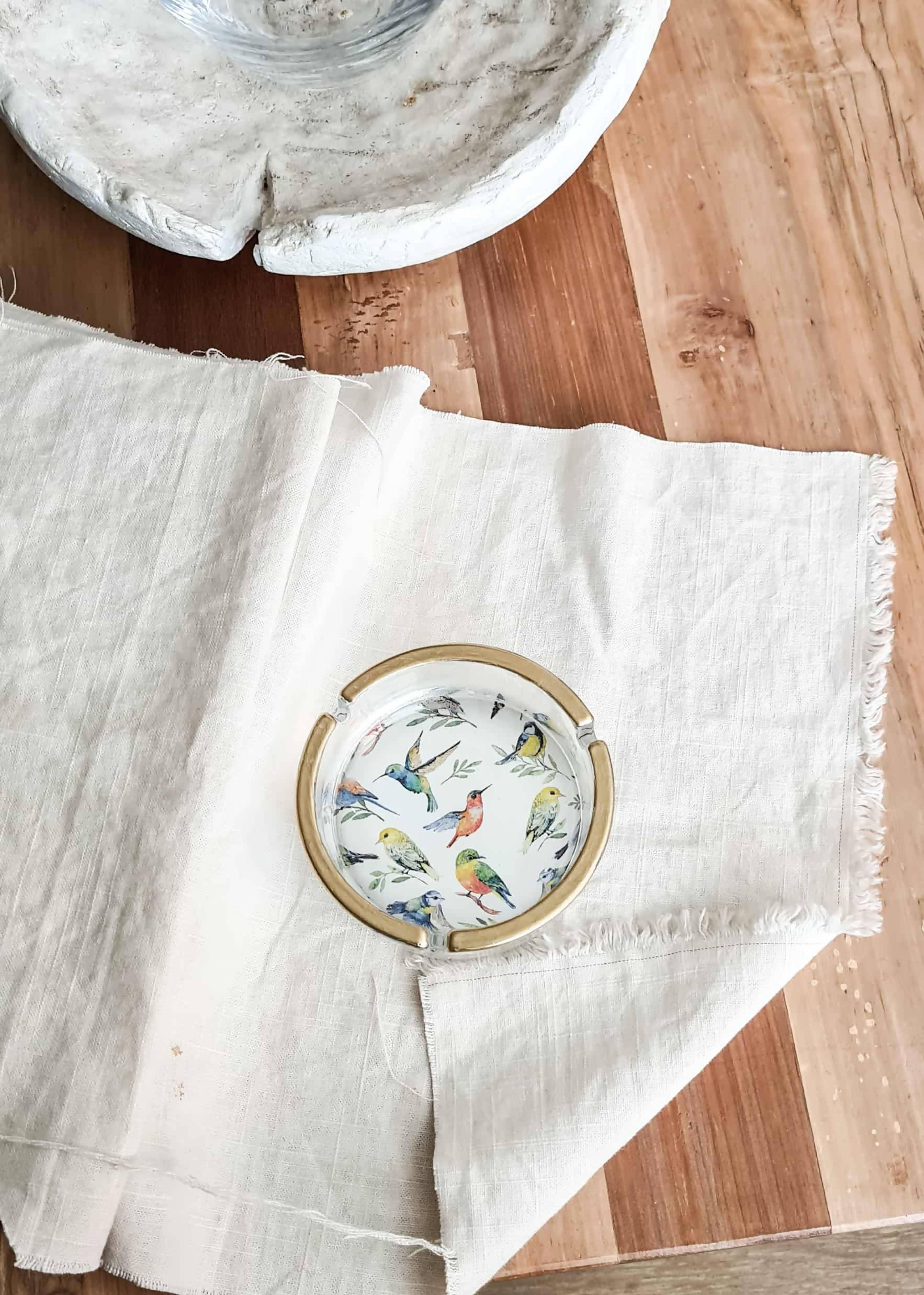 Cenicero 13 cm Pajaritos