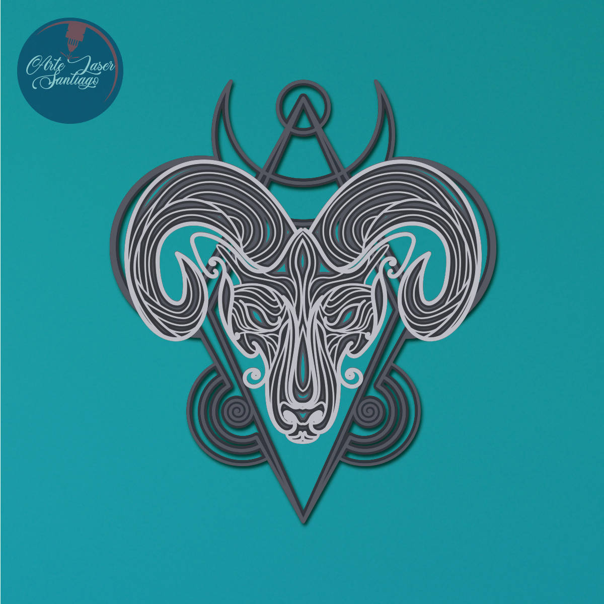 (A PEDIDO) Cuadro signo ZODIACO - Aries