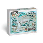Puzzle Puerto Natales /Torres del Paine 1000 Piezas