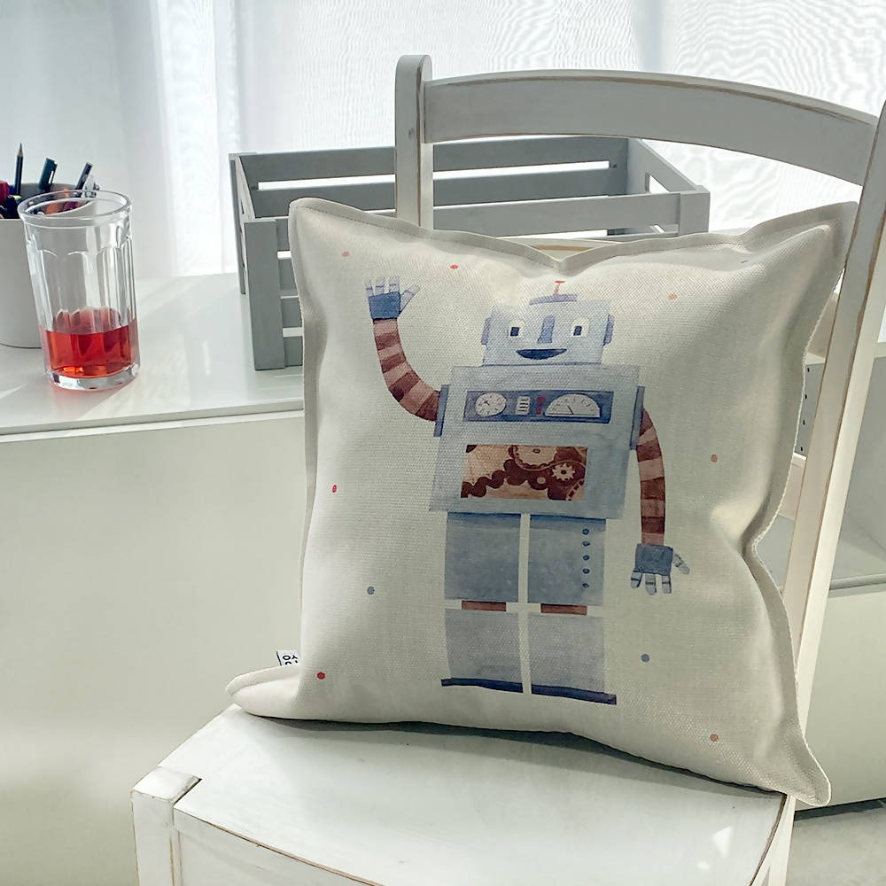 Cojín Robot - 45 x 45