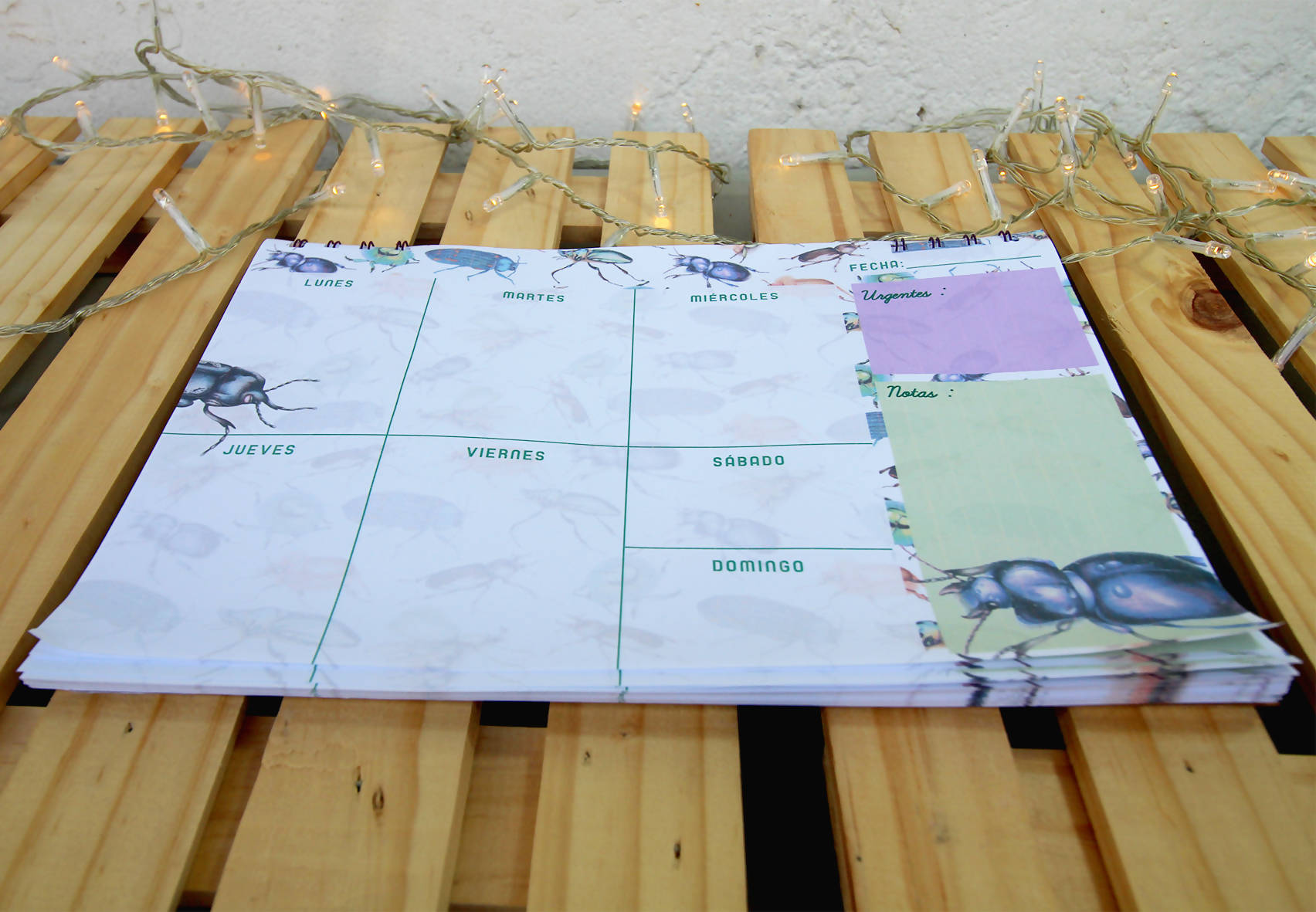 Planer Semanal - Loco x por los escrabajos