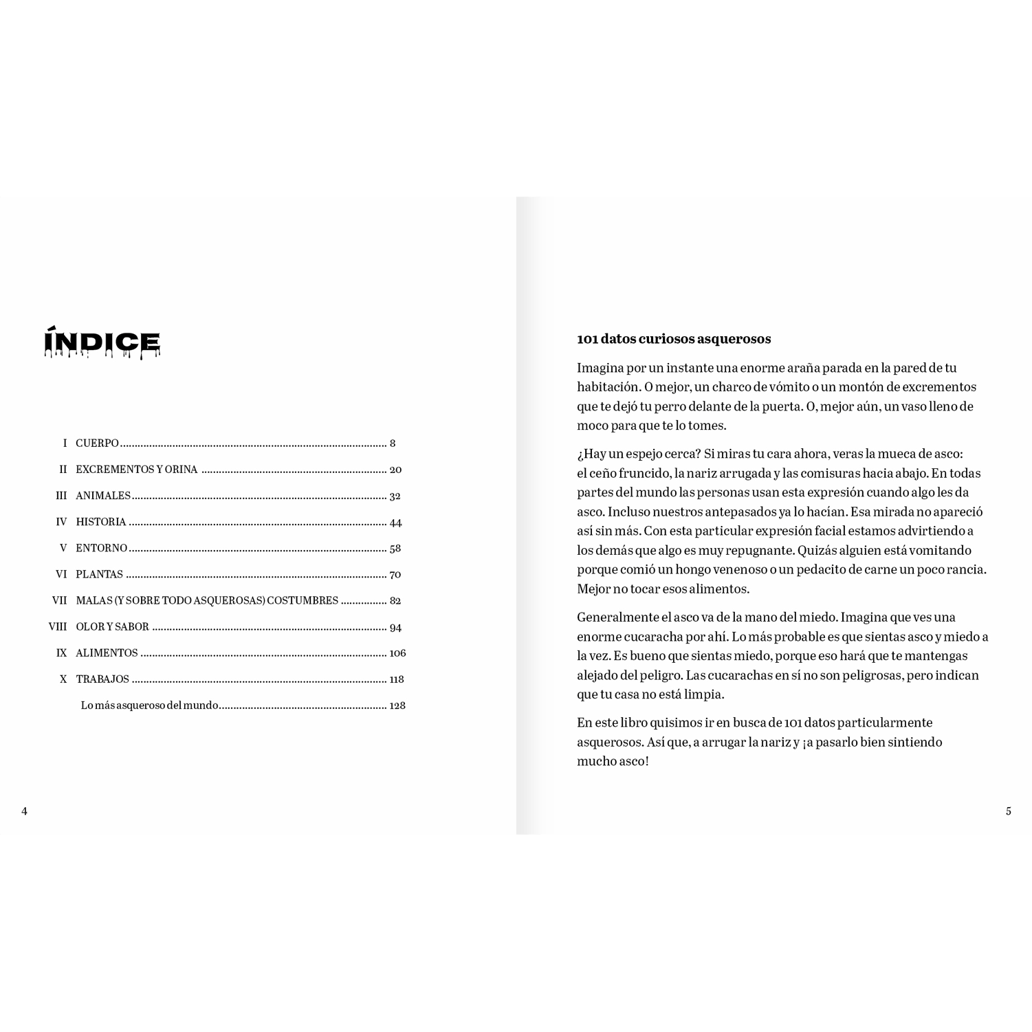 ¡Guácala! 101 cosas asquerosas - Creado en Chile