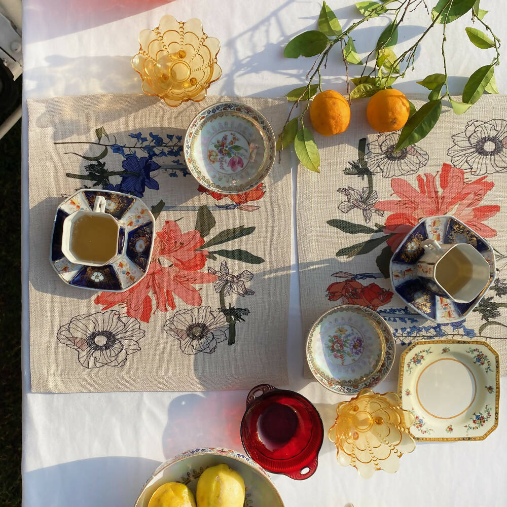 Set de Individuales Lili - Linet Natural