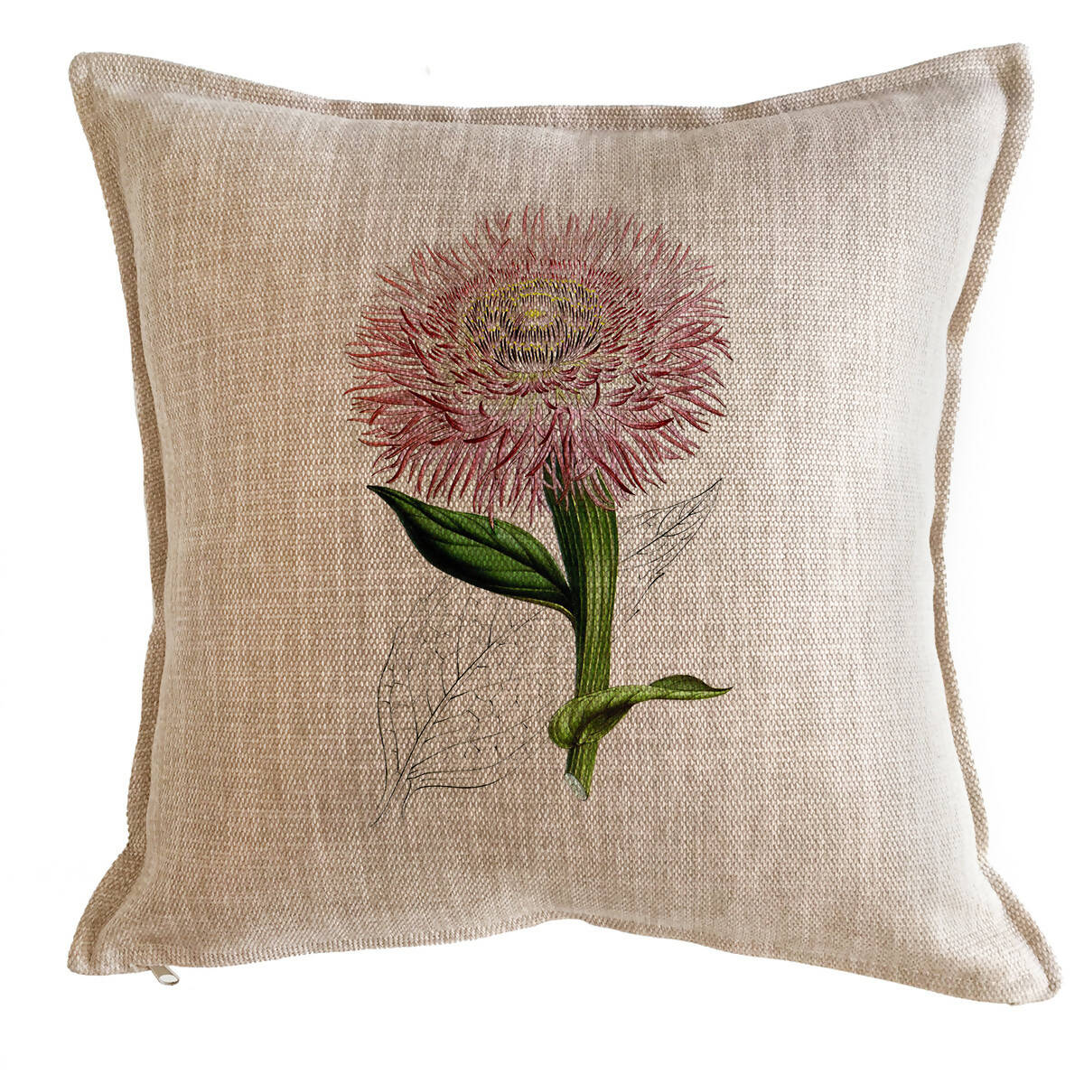 Cojín Antique Flower - 45 x 45