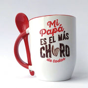 Tazón "Mi papa es el más choro de todos"