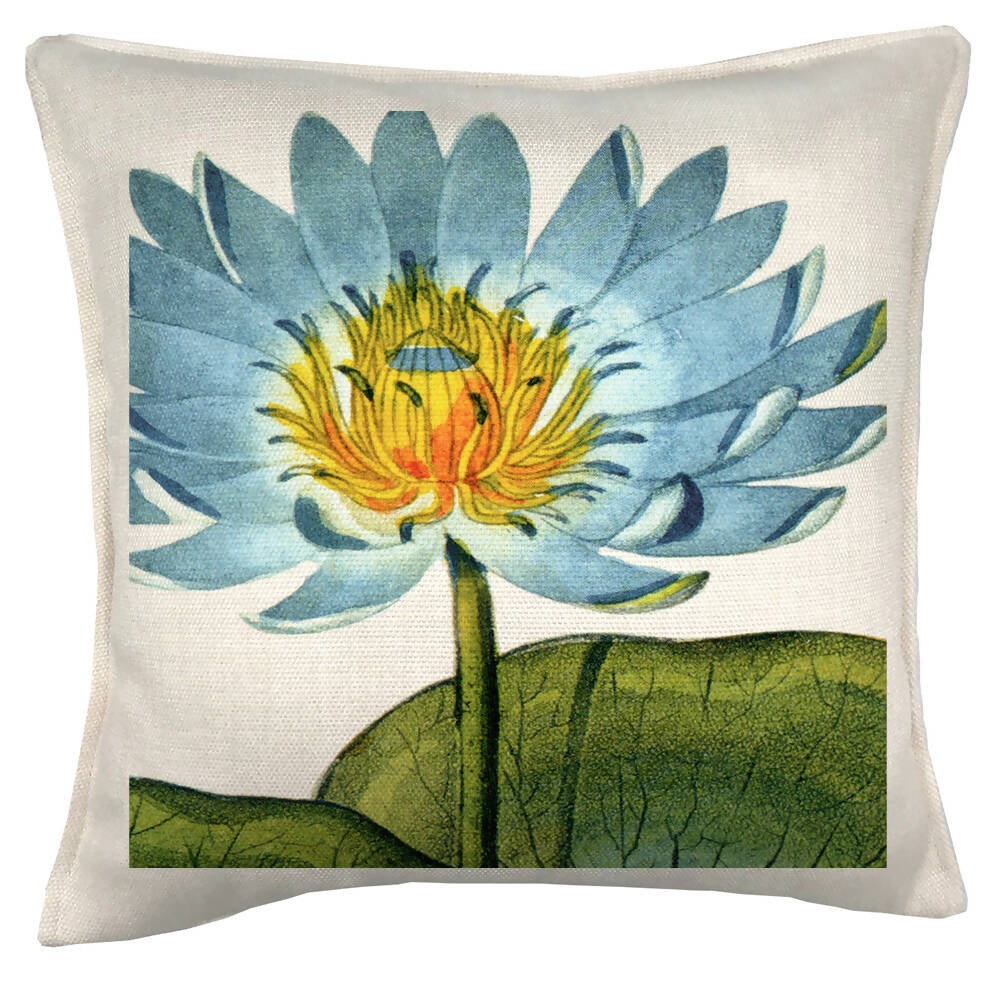Cojín Blue lily - 45 x 45