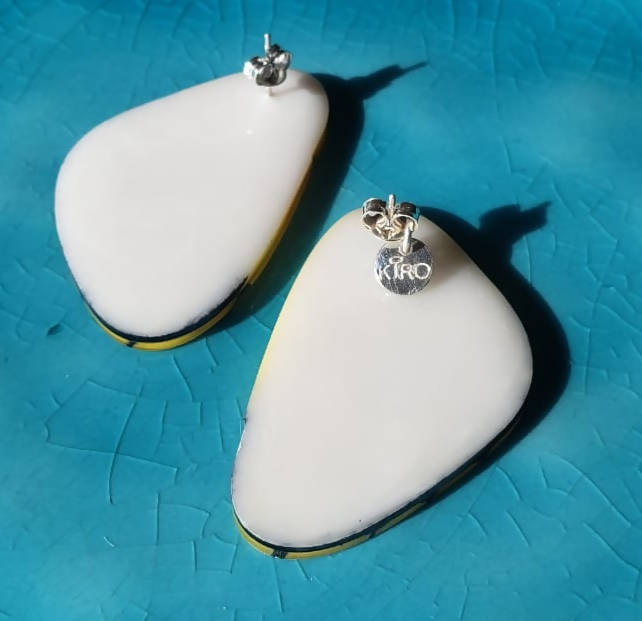 Aros Alas Mariposa Pájaro con pin