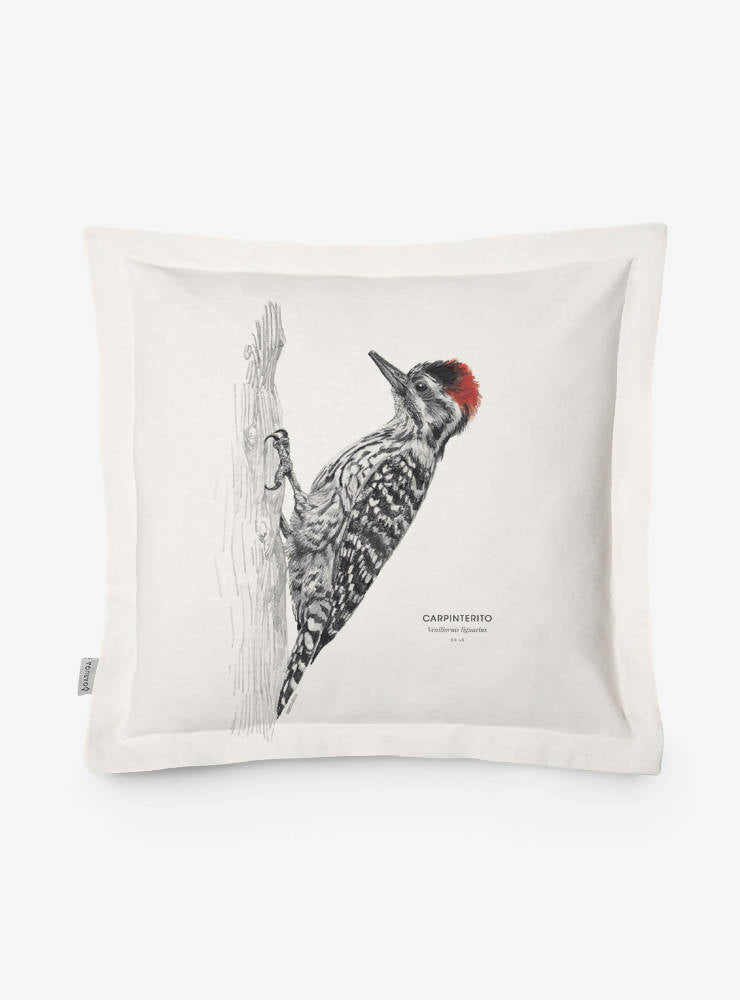 FUNDA COJÍN CARPINTERITO