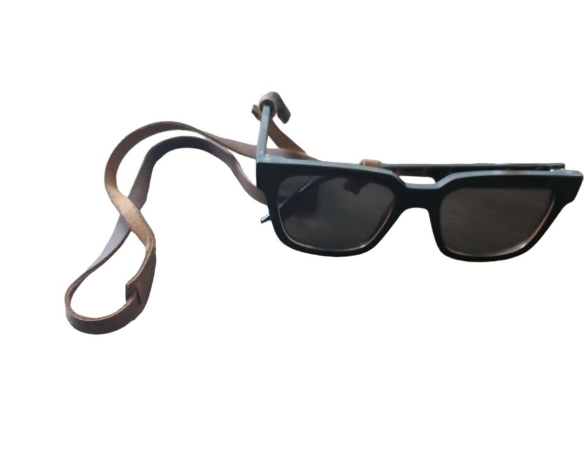 Strap Cuero Café Liso 2