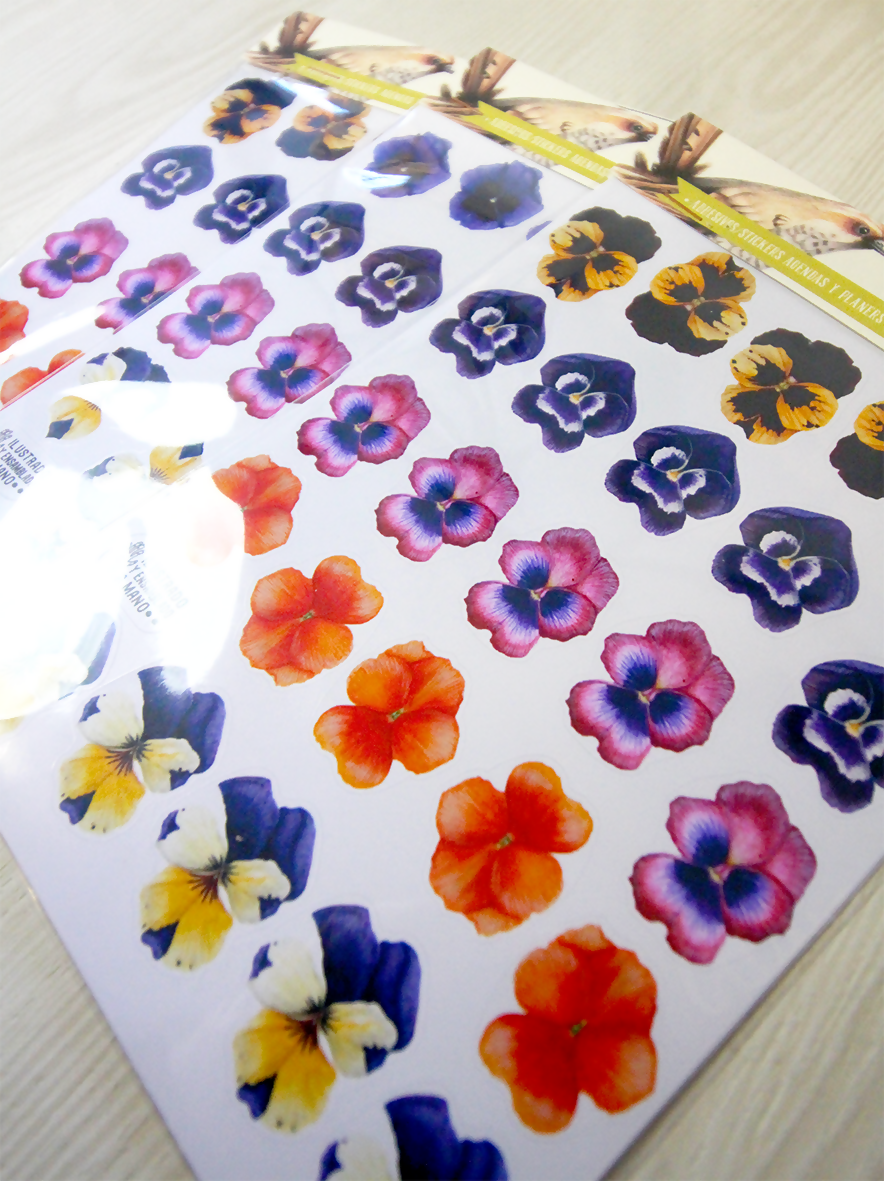 Set de Stickers Troquelados (4 láminas)