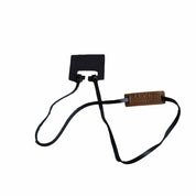 Strap sujetador Anteojos de cuero café y negro Hecho A Mano Raiquen