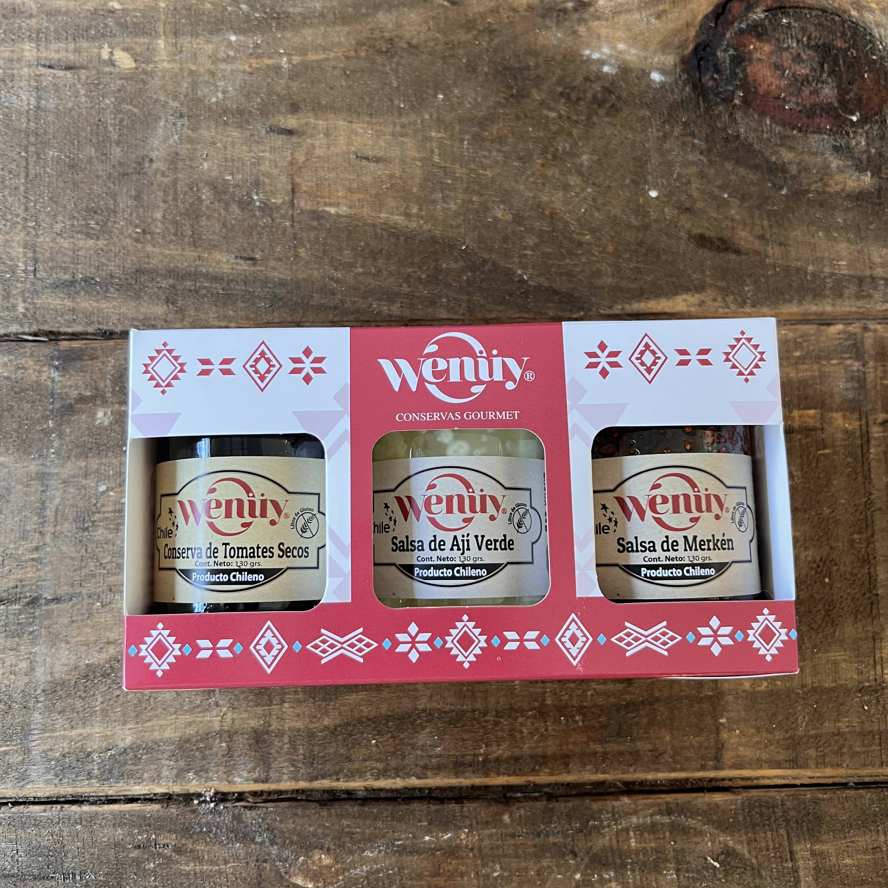 Pack 3 Salsas Gourmet - Creado en Chile