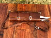 Bolso De Cuero Parrillero