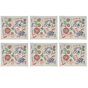 Set de Individuales Color Folk - Impermeables