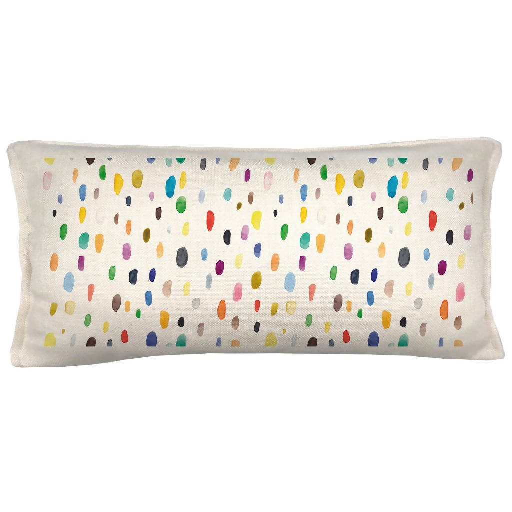 Cojín Manchas Colores - 70 x 35