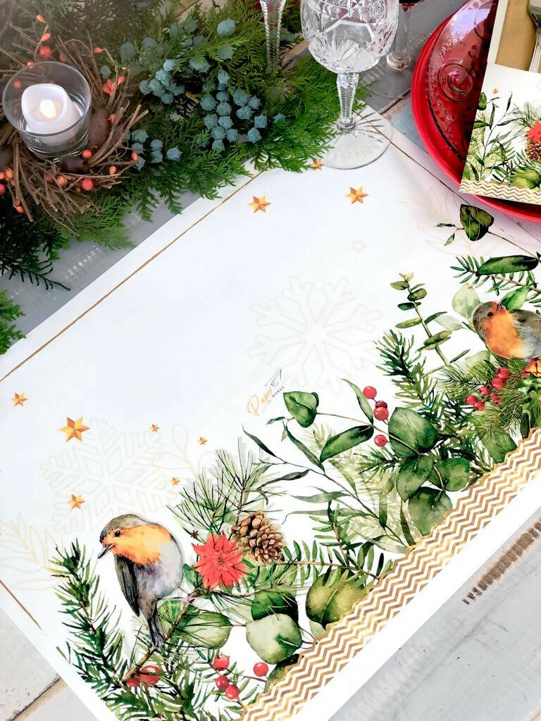 Individual Pájaro Navideño