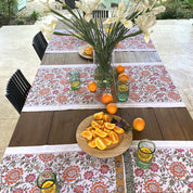 Camino de mesa velo organza Boheme