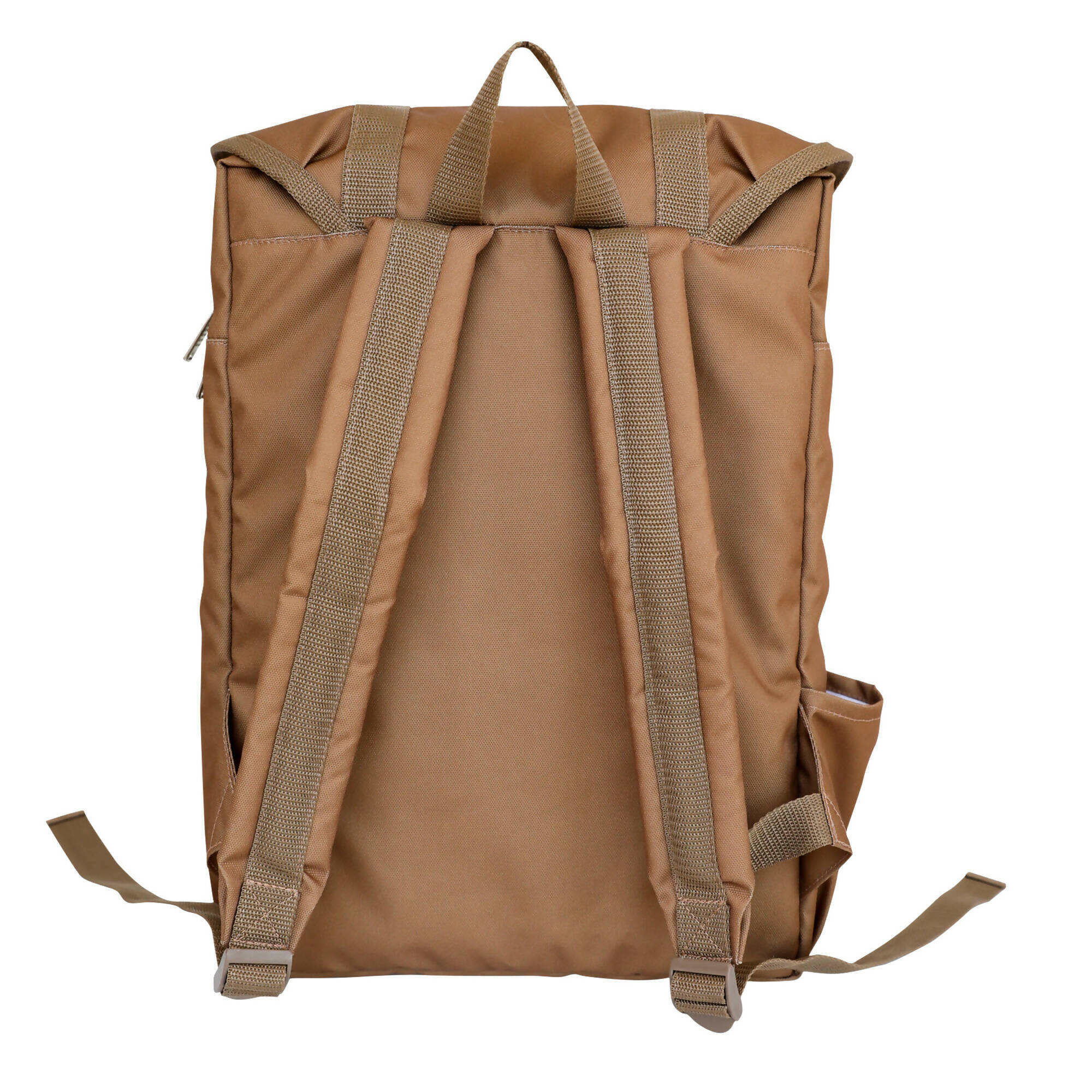 Mochila Sport Notebook 15" Sustentable. Diseño Café.