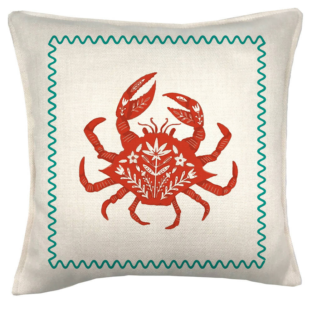 Cojín Surfing Cangrejo Rojo 45 x 45