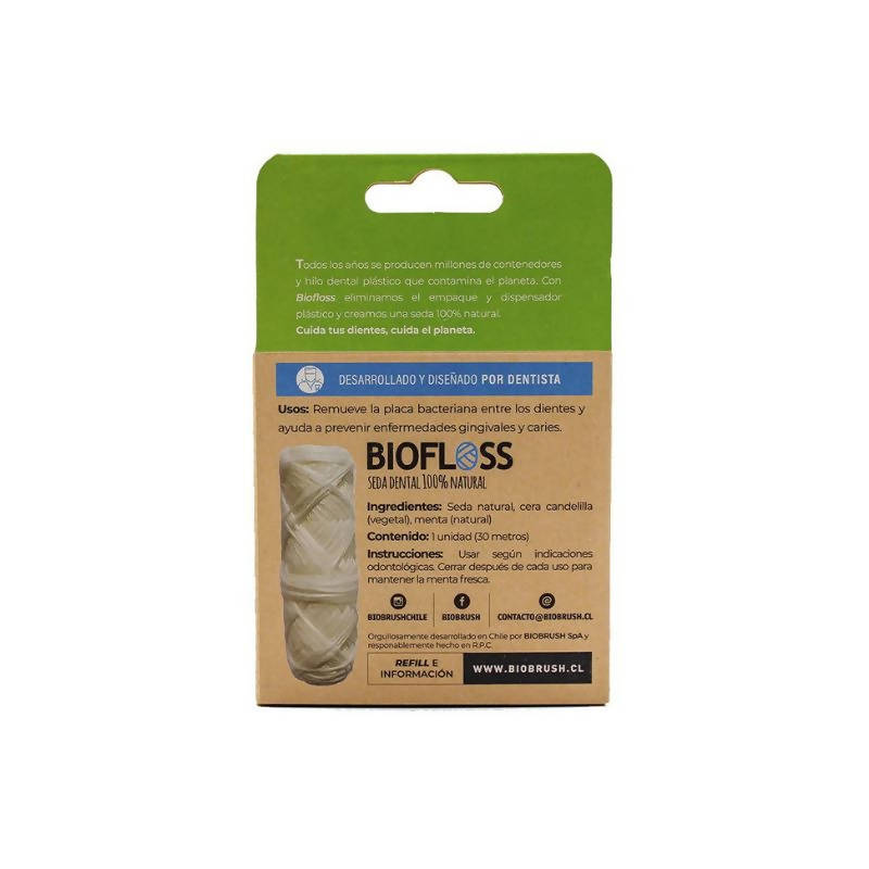 Seda dental Biofloss 100% Biodegradable Biobrush