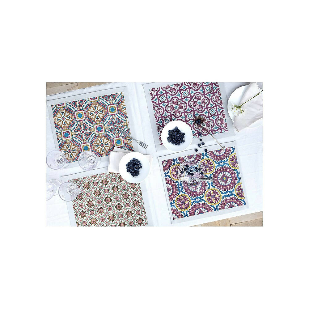 Set de Individuales Mosaico - Impermeables