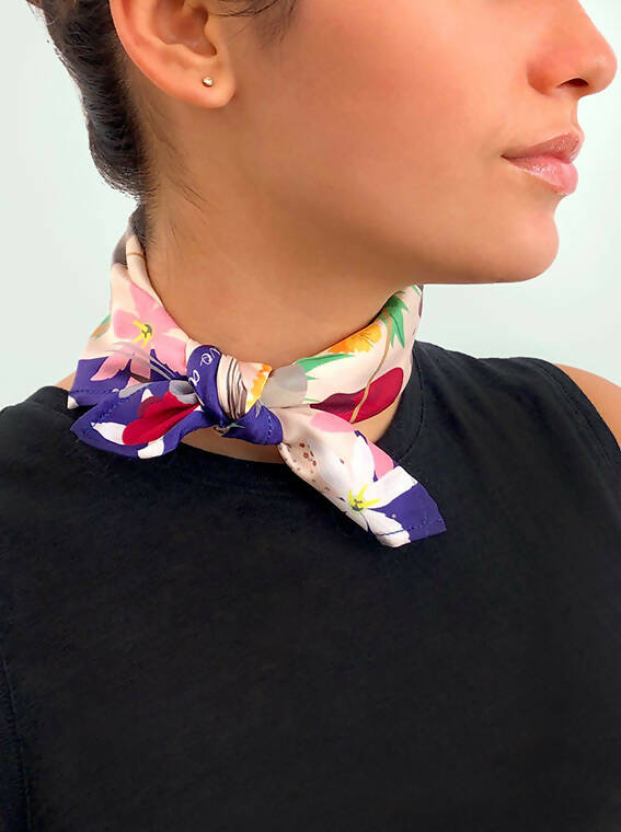 PAÑUELO PICAFLORES DE CHILE 45X45CM