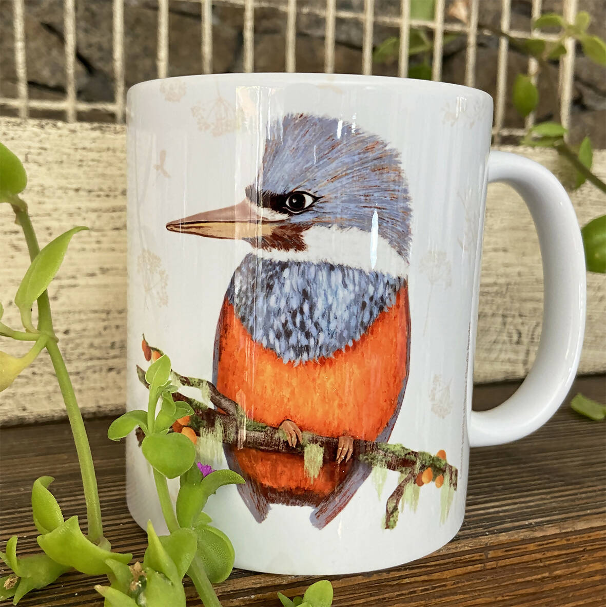 Tazón Martín Pescador, pajaritos chilenos