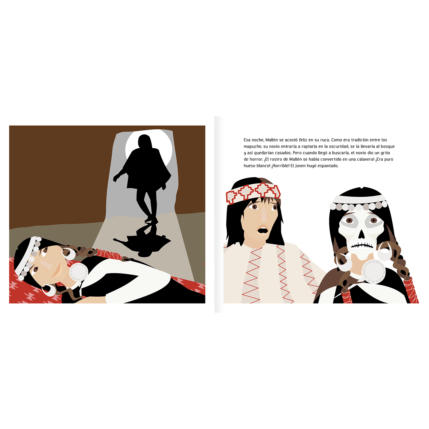 La niña de la calavera