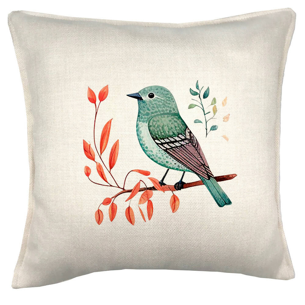 Cojín Zorzal Turquesa - 45 x 45