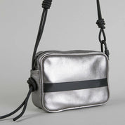 MINIKNOT Bandolera / Plateado / Negro