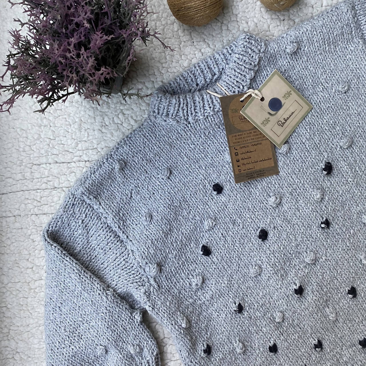 Sweater Pepona 1 a 8 años (Pima Cotton)