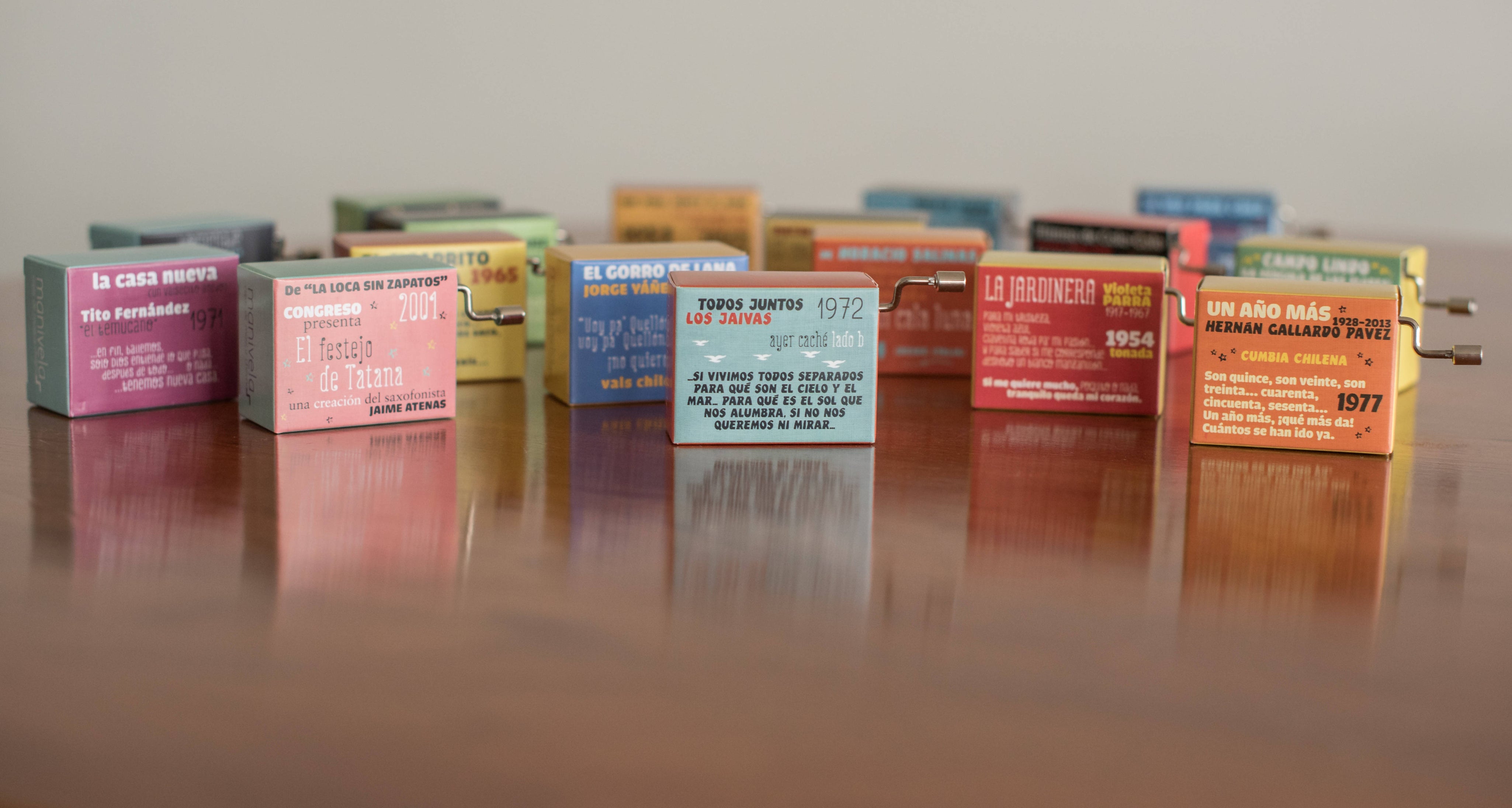 Cajita musical Un año más